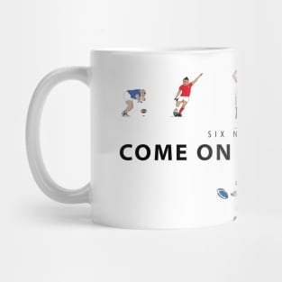 Six Nations rugby - Come on Scotland Mug